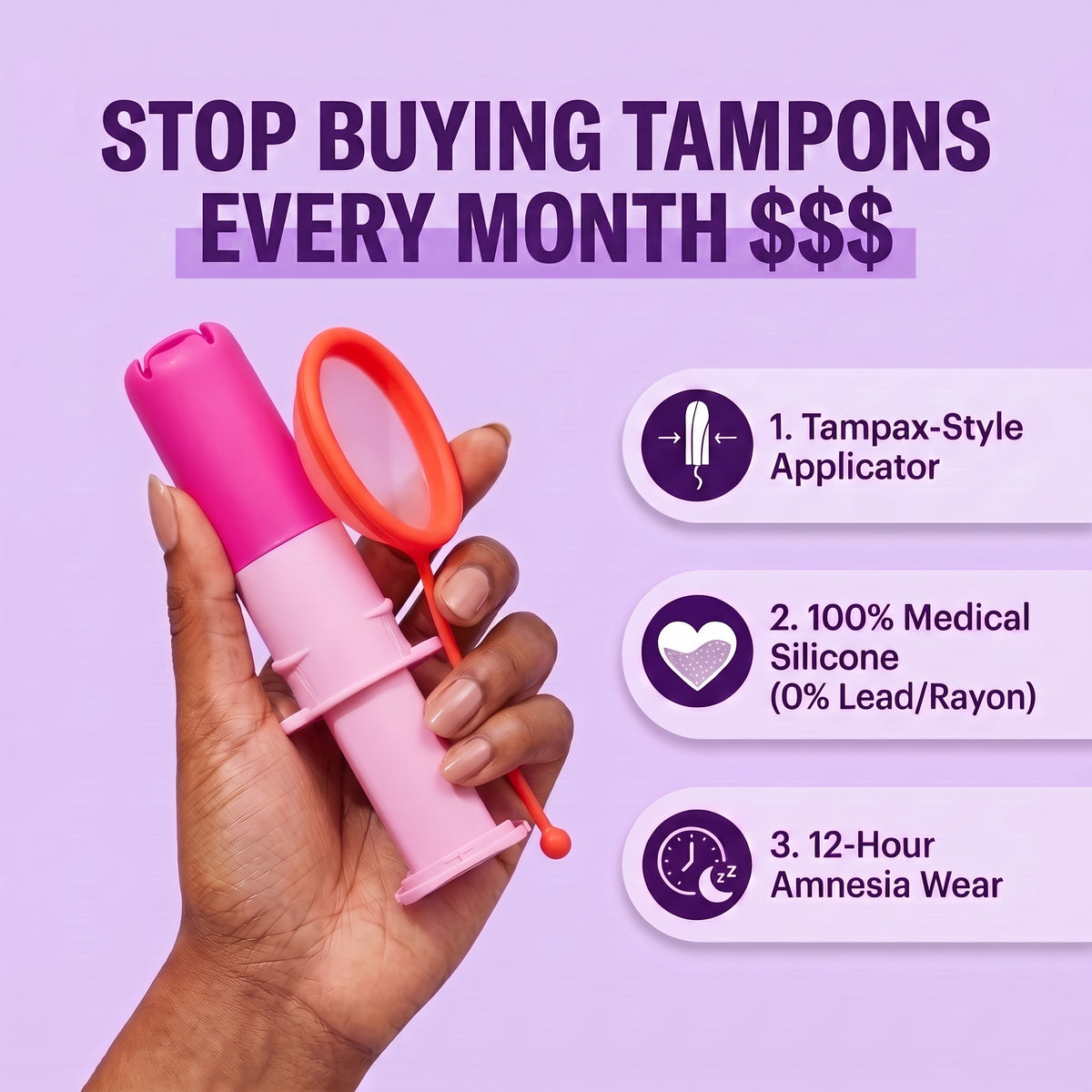 Menstrual Disc Kit for Feminine Care