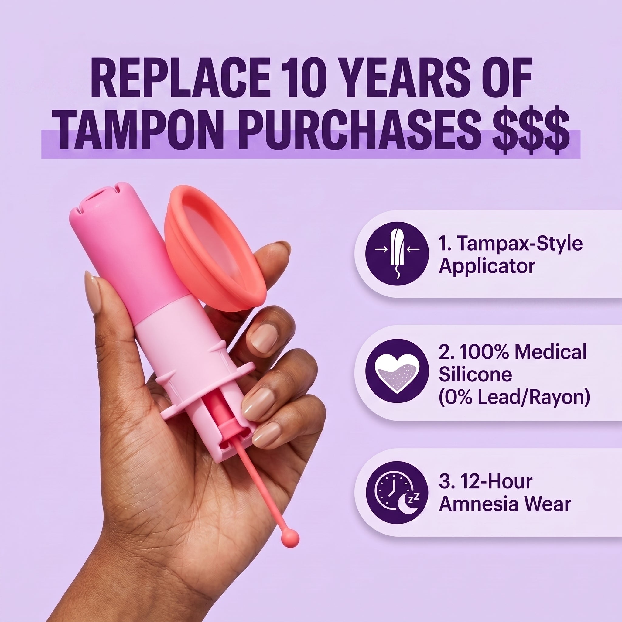 Menstrual Disc Kit for Feminine Care
