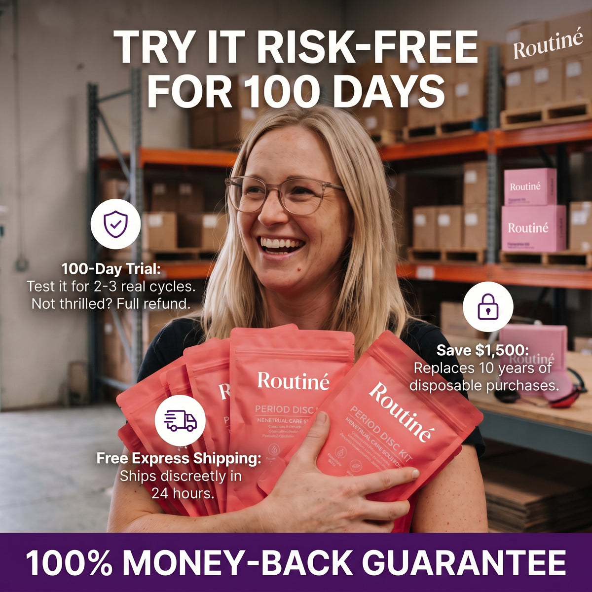 Menstrual Disc Kit for Feminine Care